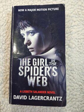 🎁5/$25 David Lagercrantz The Girl in the Spider's Web Paperback Movie 2018